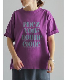 FIL DE FER | フレンチフレーズPT　半袖TEE(Tシャツ/カットソー)
