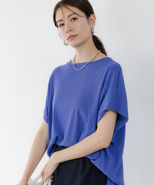 美品✨AURALEE プルオーバー　ドルマン　カットソー セール】ドレスアップリブドルマンプルオーバー/326352（Tシャツ