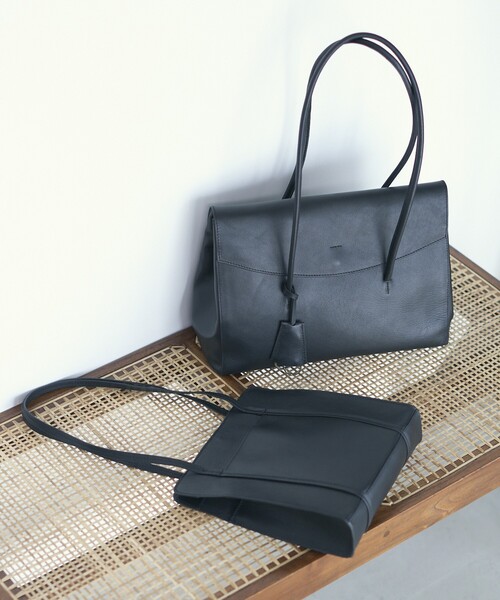 セール】Firsthand/ファーストハンド レザースクエアトートバッグ