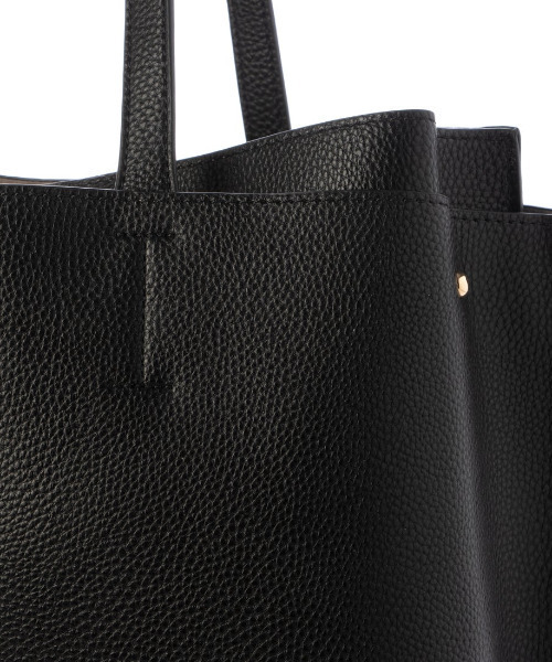 cache cache（カシュ カシュ）の「カシュカシュ cachecache / A4セパレートパーテーショントート（トートバッグ・レディース・ブラック/ベージュ系その他2/シルバー・FREE）」の7枚目の写真