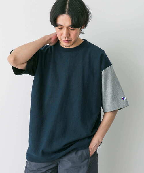 Champion（チャンピオン）の「『別注』CHAMPION×DOORS RW CRAZY SHORT-SLEEVE T-SHIRTS（Tシャツ/カットソー・メンズ・ホワイト系その他/グレー/ネイビー・LARGE/MEDIUM）」の11枚目の写真