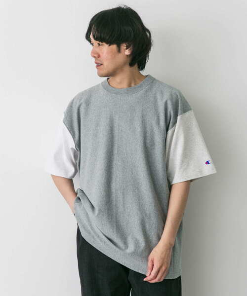 Champion（チャンピオン）の「『別注』CHAMPION×DOORS RW CRAZY SHORT-SLEEVE T-SHIRTS（Tシャツ/カットソー・メンズ・ホワイト系その他/グレー/ネイビー・LARGE/MEDIUM）」の17枚目の写真