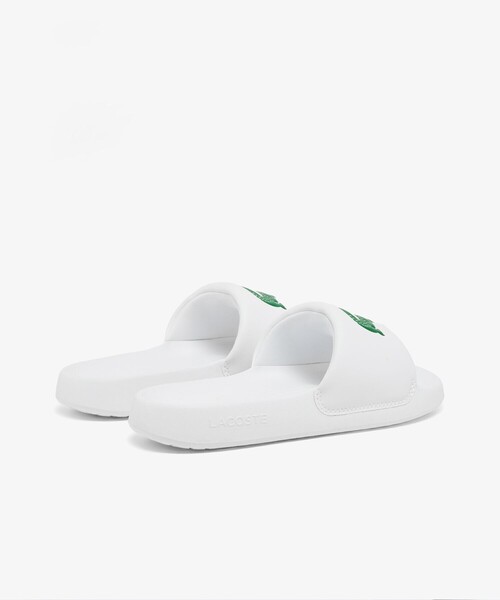 LACOSTE（ラコステ）の「レディース SERVE SLIDE 1.0 125 1 CFA（サンダル・レディース・ホワイト×グリーン/ライトピンク/ブラック×ホワイト・22.5cm/23.5cm/24.0cm/25.0cm）」の5枚目の写真