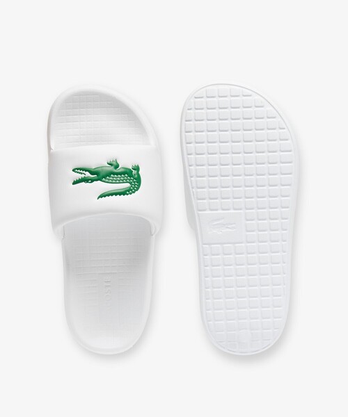 LACOSTE（ラコステ）の「レディース SERVE SLIDE 1.0 125 1 CFA（サンダル・レディース・ホワイト×グリーン/ライトピンク/ブラック×ホワイト・22.5cm/23.5cm/24.0cm/25.0cm）」の6枚目の写真