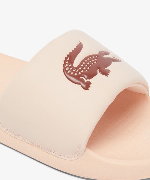 LACOSTE（ラコステ）の「レディース SERVE SLIDE 1.0 125 1 CFA（サンダル・レディース・ホワイト×グリーン/ライトピンク/ブラック×ホワイト・22.5cm/23.5cm/24.0cm/25.0cm）」の18枚目の写真