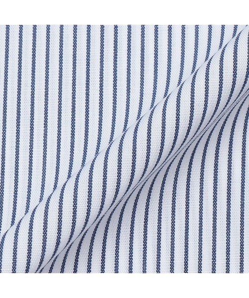 TOKYO SHIRTS（トウキョウシャツ）の「形態安定ノンアイロン ワイド 長袖ビジネスワイシャツ（ビジネスシャツ・メンズ・ブルー・首回り39cm-裄丈80cm/首回り39cm-裄丈84cm/首回り41cm-裄丈82cm/首回り41cm-裄丈86cm/首回り37cm-裄丈80cm/首回り37cm-裄丈84cm/首回り42cm-裄丈82cm/首回り42cm-裄丈86cm/首回り43cm-裄丈82cm/首回り43cm-裄丈86cm）」の5枚目の写真