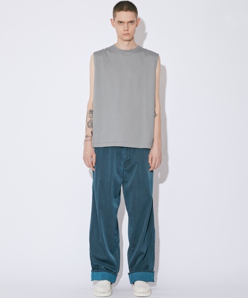 60/-jersey uppercase BPlogo sleeveless T（タンクトップ