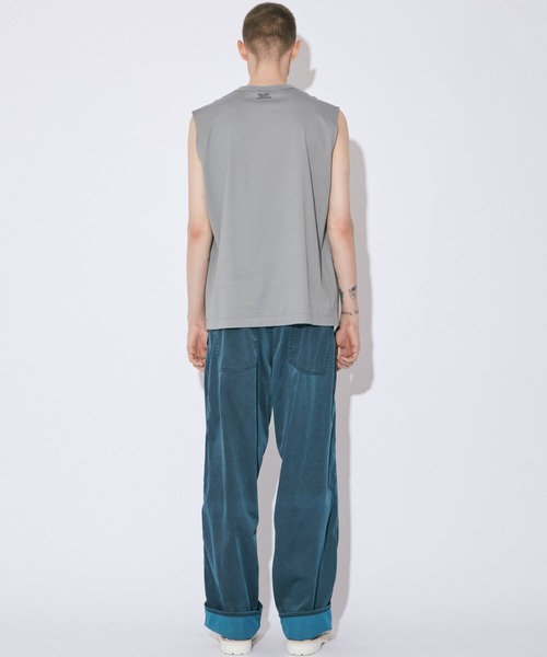 beautiful people（ビューティフルピープル）の「60/-jersey uppercase BPlogo sleeveless T（タンクトップ・レディース・オフホワイト/ブルーグレー/ブルーグリーン/ブラック・36/38）」の15枚目の写真