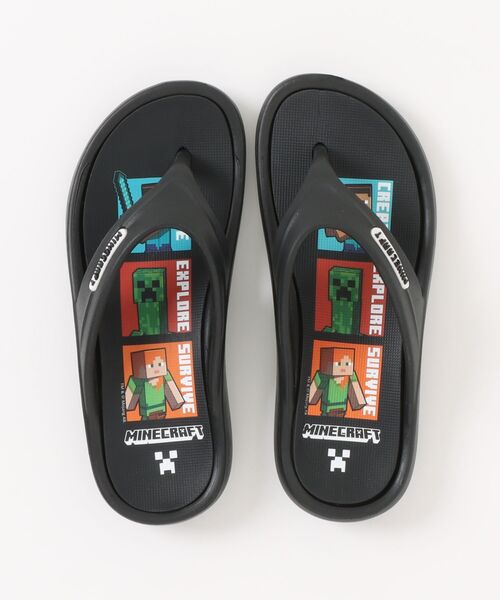 RUGGEDWORKS(ラゲッドワークス)の「【完売】《マインクラフト》キッズ ビーチ サンダル(サンダル・キッズ・グリーン/ブラック・19㎝/20㎝/21cm)」の14枚目の写真
