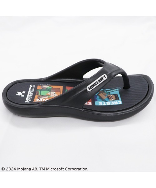 RUGGEDWORKS(ラゲッドワークス)の「【完売】《マインクラフト》キッズ ビーチ サンダル(サンダル・キッズ・グリーン/ブラック・19㎝/20㎝/21cm)」の5枚目の写真
