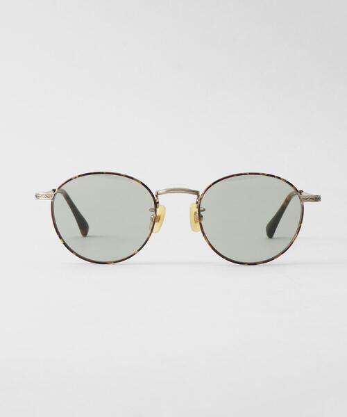 TAKEO KIKUCHI(タケオキクチ)の「【TAKEO KIKUCHI × THE BEDFORD HOTEL】オールメタルフレーム サングラス(サングラス・メンズ・ブラック/ダークブラウン系4/シルバー・00)」の3枚目の写真