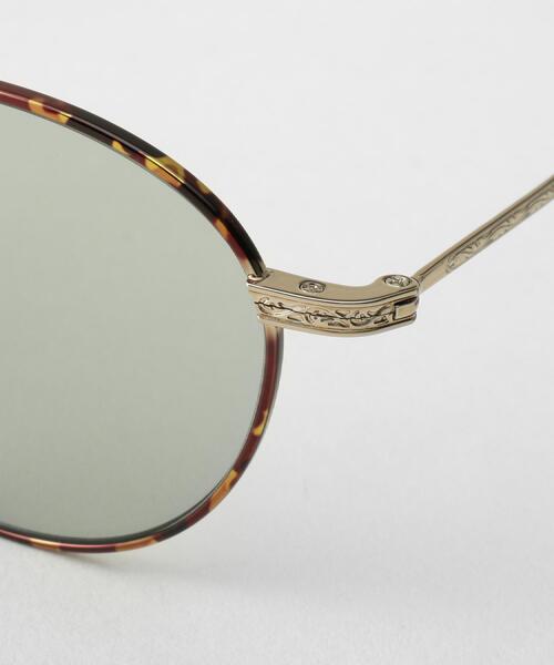 TAKEO KIKUCHI(タケオキクチ)の「【TAKEO KIKUCHI × THE BEDFORD HOTEL】オールメタルフレーム サングラス(サングラス・メンズ・ブラック/ダークブラウン系4/シルバー・00)」の11枚目の写真