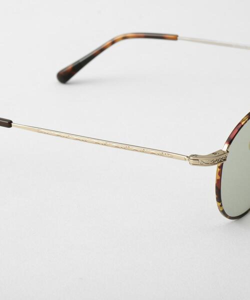 TAKEO KIKUCHI(タケオキクチ)の「【TAKEO KIKUCHI × THE BEDFORD HOTEL】オールメタルフレーム サングラス(サングラス・メンズ・ブラック/ダークブラウン系4/シルバー・00)」の10枚目の写真