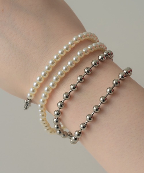 muku（ムク）の「CHAIN/PEARL×BALL（ネックレス・レディース・ゴールド/シルバー・FREE）」の15枚目の写真