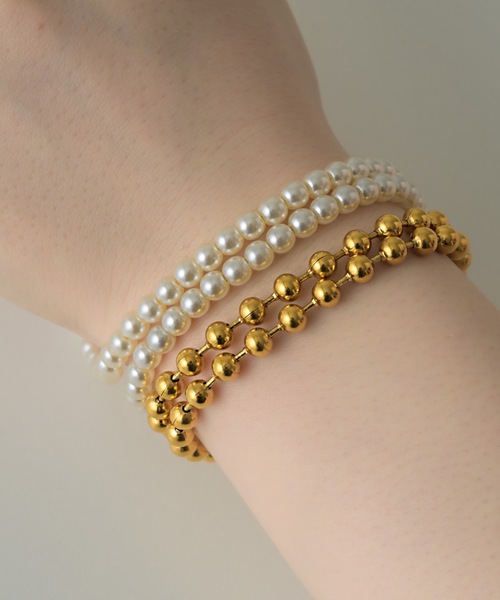 muku（ムク）の「CHAIN/PEARL×BALL（ネックレス・レディース・ゴールド/シルバー・FREE）」の14枚目の写真