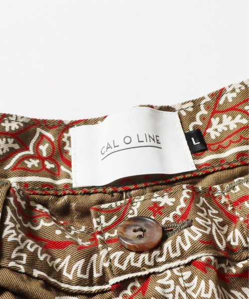 CAL O LINE(キャルオーライン)の「CAL O LINE/キャルオーライン BANDANA 2 TUCK SHORTS (7inc) ショーツ(その他パンツ・メンズ・オリーブ系・M)」の14枚目の写真