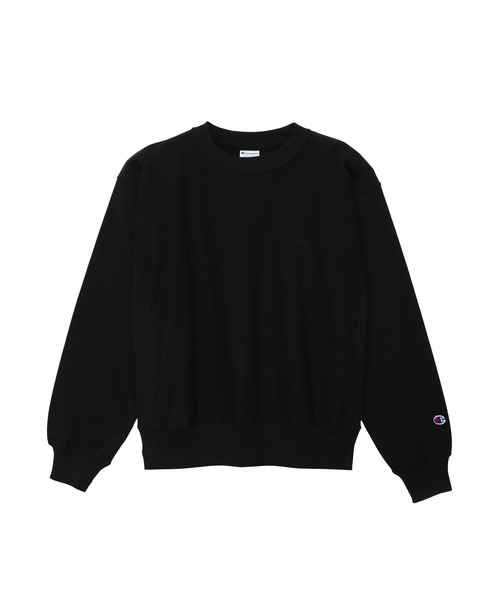 Champion(チャンピオン)の「【Champion/チャンピオン】レディース リバースウィーブ(R) クルーネックスウェットシャツ(スウェット・レディース・オートミール/ライトブルー/ブラック系その他/グレー・MEDIUM/LARGE)」の1枚目の写真