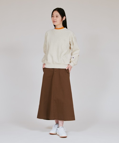 Champion(チャンピオン)の「【Champion/チャンピオン】レディース リバースウィーブ(R) クルーネックスウェットシャツ(スウェット・レディース・オートミール/ライトブルー/ブラック系その他/グレー・MEDIUM/LARGE)」の10枚目の写真