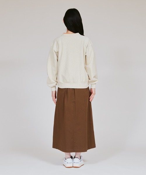 Champion(チャンピオン)の「【Champion/チャンピオン】レディース リバースウィーブ(R) クルーネックスウェットシャツ(スウェット・レディース・オートミール/ライトブルー/ブラック系その他/グレー・MEDIUM/LARGE)」の12枚目の写真