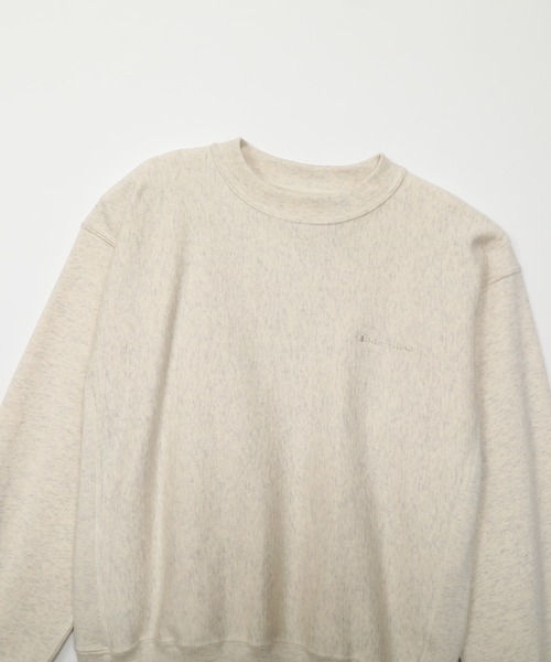 Champion(チャンピオン)の「【Champion/チャンピオン】レディース リバースウィーブ(R) クルーネックスウェットシャツ(スウェット・レディース・オートミール/ライトブルー/ブラック系その他/グレー・MEDIUM/LARGE)」の15枚目の写真