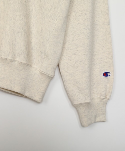 Champion(チャンピオン)の「【Champion/チャンピオン】レディース リバースウィーブ(R) クルーネックスウェットシャツ(スウェット・レディース・オートミール/ライトブルー/ブラック系その他/グレー・MEDIUM/LARGE)」の17枚目の写真