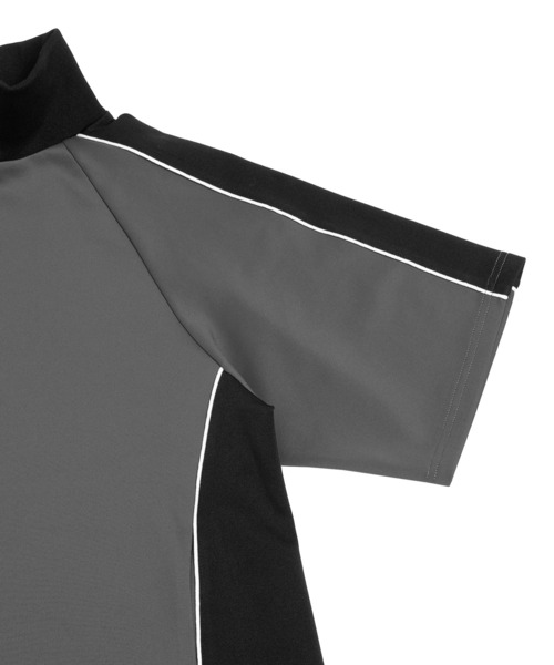 PUNYUS(プニュズ)の「配色切り替えジャージワンピース(ワンピース・レディース・グレー/ブルー・1/2/3/4)」の13枚目の写真