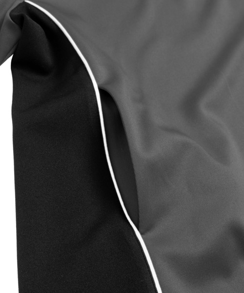 PUNYUS(プニュズ)の「配色切り替えジャージワンピース(ワンピース・レディース・グレー/ブルー・1/2/3/4)」の14枚目の写真