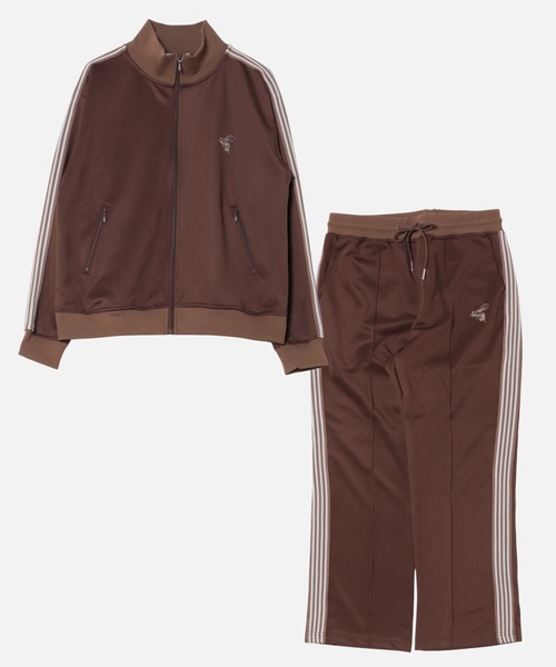 ８(eight)（エイト）の「トラックジャケット セットアップ（ジャージ・メンズ・ワイン/クリーム/ブラウン/チャコール/サンドベージュ/ブラウン系その他/ワイン系1・LARGE/MEDIUM）」の4枚目の写真