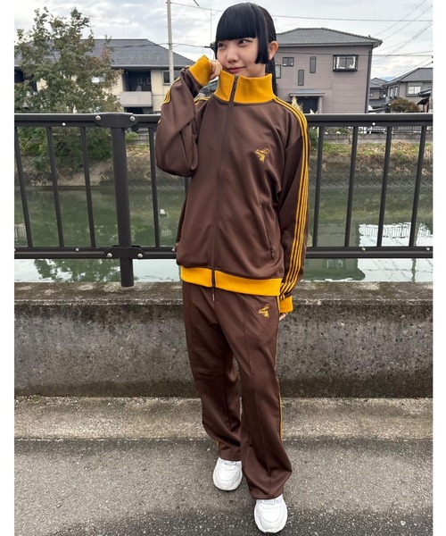 ８(eight)（エイト）の「トラックジャケット セットアップ（ジャージ・メンズ・ワイン/クリーム/ブラウン/チャコール/サンドベージュ/ブラウン系その他/ワイン系1・LARGE/MEDIUM）」の3枚目の写真