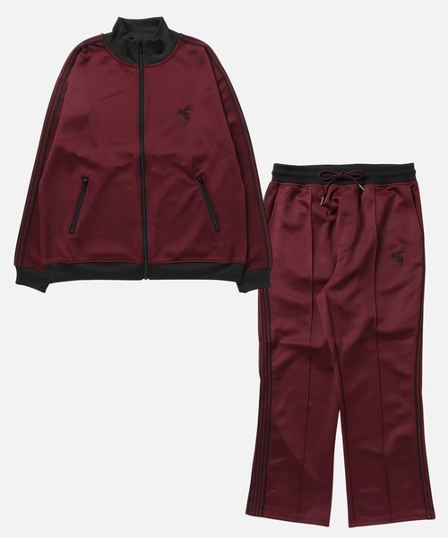 ８(eight)（エイト）の「トラックジャケット セットアップ（ジャージ・メンズ・ワイン/クリーム/ブラウン/チャコール/サンドベージュ/ブラウン系その他/ワイン系1・LARGE/MEDIUM）」の6枚目の写真