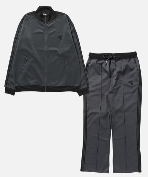 ８(eight)（エイト）の「トラックジャケット セットアップ（ジャージ・メンズ・ワイン/クリーム/ブラウン/チャコール/サンドベージュ/ブラウン系その他/ワイン系1・LARGE/MEDIUM）」の2枚目の写真