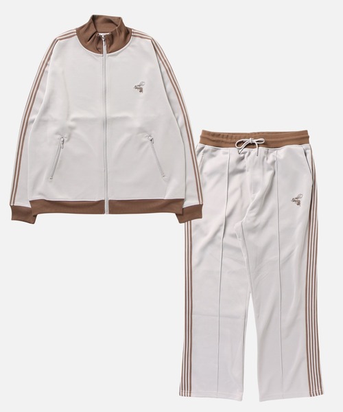 ８(eight)（エイト）の「トラックジャケット セットアップ（ジャージ・メンズ・ワイン/クリーム/ブラウン/チャコール/サンドベージュ/ブラウン系その他/ワイン系1・LARGE/MEDIUM）」の5枚目の写真