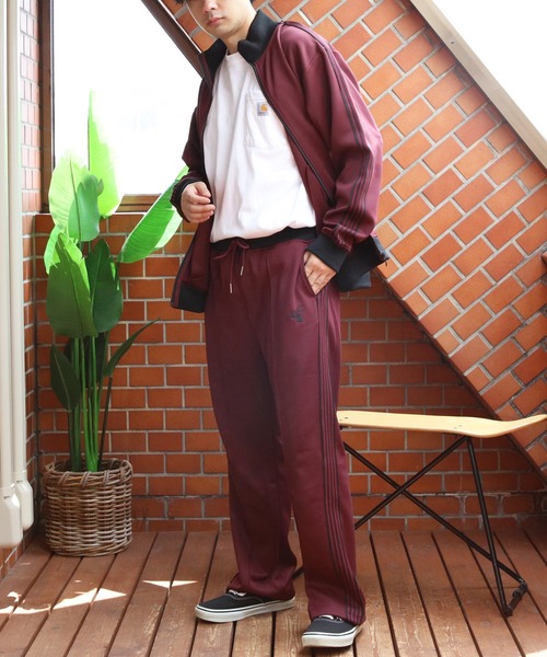 ８(eight)（エイト）の「トラックジャケット セットアップ（ジャージ・メンズ・ワイン/クリーム/ブラウン/チャコール/サンドベージュ/ブラウン系その他/ワイン系1・LARGE/MEDIUM）」の11枚目の写真