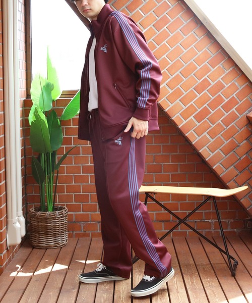 ８(eight)（エイト）の「トラックジャケット セットアップ（ジャージ・メンズ・ワイン/クリーム/ブラウン/チャコール/サンドベージュ/ブラウン系その他/ワイン系1・LARGE/MEDIUM）」の22枚目の写真