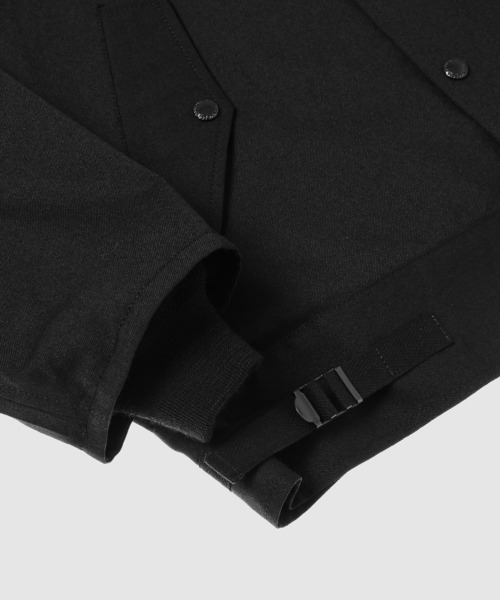 COMME des GARCONS HOMME(コム デ ギャルソン・オム)の「WOOL ESTEL MILITARY BLOUSON(ミリタリージャケット・メンズ・ブラック/ネイビー・L/M/S/XS)」の5枚目の写真