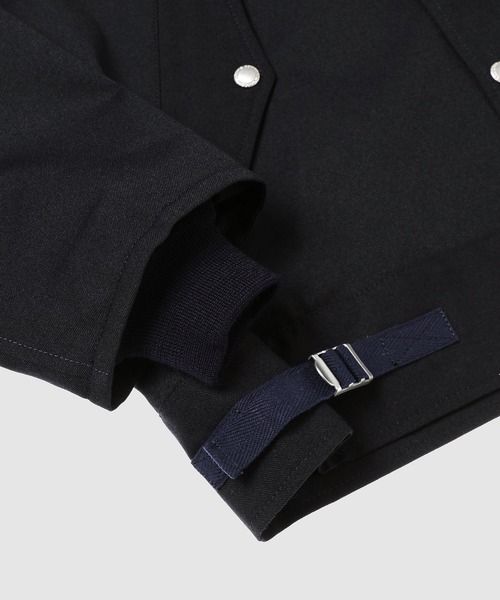 COMME des GARCONS HOMME(コム デ ギャルソン・オム)の「WOOL ESTEL MILITARY BLOUSON(ミリタリージャケット・メンズ・ブラック/ネイビー・L/M/S/XS)」の11枚目の写真