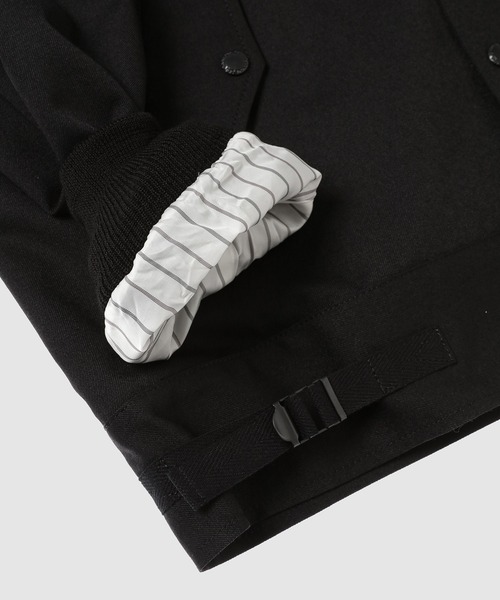 COMME des GARCONS HOMME(コム デ ギャルソン・オム)の「WOOL ESTEL MILITARY BLOUSON(ミリタリージャケット・メンズ・ブラック/ネイビー・L/M/S/XS)」の6枚目の写真