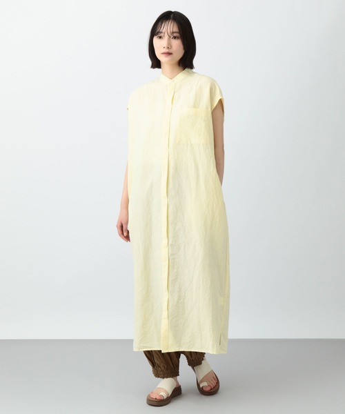 natural by clip ドット刺繍スクエアワンピース studio CLIP｜《natural by clip》ドット刺繍スクエアワンピース