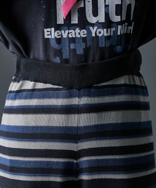 GEVS.(ジェイヴィス)の「ニットパンツ<大きいサイズ有>GEVS.(その他パンツ・レディース・ブルーグレー/ブラック・M/L/LL/3L/4L/5L)」の13枚目の写真