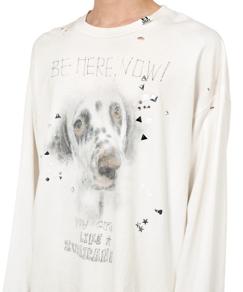 24SS Maison MIHARA YASUHIRO dog print 犬 Maison MIHARA YASUHIRO - ドッグプリントTシャツ - Dog Printed