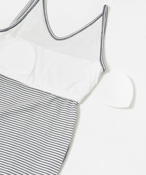 URBAN RESEARCH（アーバンリサーチ）の「『別注』Miller×URBAN RESEARCH　Prib Cami tank（キャミソール・レディース・アイボリー/チャコールグレー/ブルー系その他・FREE）」の11枚目の写真