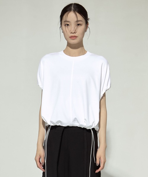 UJOH/ウジョー】《STUDIOUS別注》Drawcord Short T/ドローコード