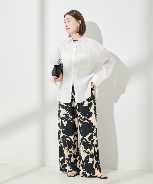 ジャーナルスタンダード　ルサーナ　パンツxs 追加》《別注》【LUSANA / ルサーナ】CICI PANTS：パンツ