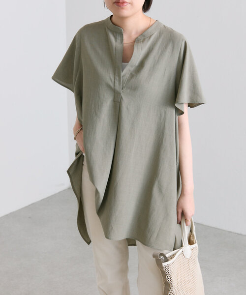 トップス Sumi セール】《綿100％》カットトップス【SUM1 STYLE(スミスタイル