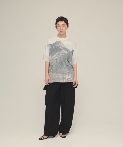 eL(エル)の「【eL】Day And Night TEE/570727(Tシャツ/カットソー・レディース・ネイビー系/グレー系その他・FREE)」の22枚目の写真