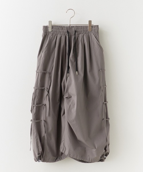 ROOPTOKYO（ループトウキョウ）の「サイド紐デザインワイドパンツ（その他パンツ・レディース・ホワイト/グレー/ブラック・M/L）」の3枚目の写真