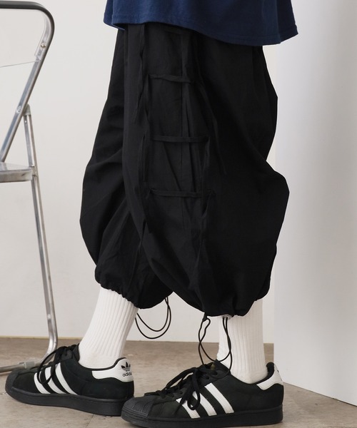 ROOPTOKYO（ループトウキョウ）の「サイド紐デザインワイドパンツ（その他パンツ・レディース・ホワイト/グレー/ブラック・M/L）」の17枚目の写真