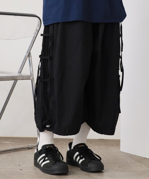 ROOPTOKYO（ループトウキョウ）の「サイド紐デザインワイドパンツ（その他パンツ・レディース・ホワイト/グレー/ブラック・M/L）」の18枚目の写真