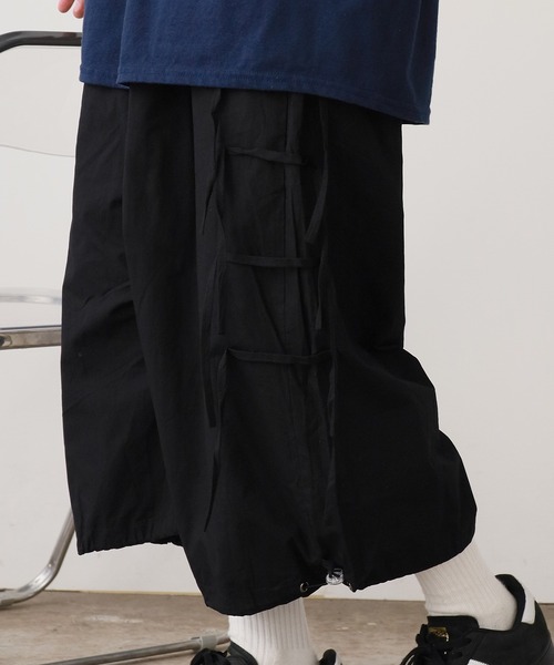 ROOPTOKYO（ループトウキョウ）の「サイド紐デザインワイドパンツ（その他パンツ・レディース・ホワイト/グレー/ブラック・M/L）」の16枚目の写真