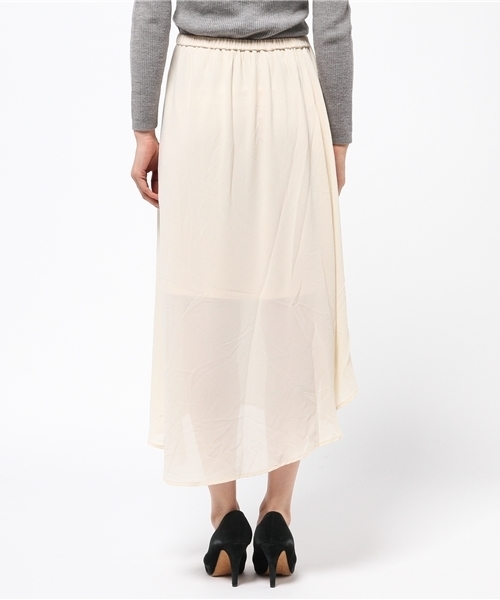 mystic（ミスティック）の「【mystic】シフォンスカート（スカート・レディース・オフホワイト/レッド/グリーン/ブラック・ﾌﾘ-）」の7枚目の写真